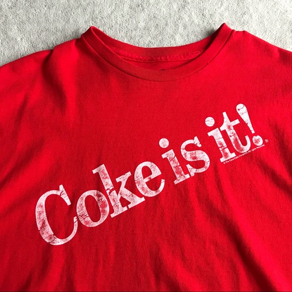 Urban Outfitters Junk Food Coca-Cola Coke Crop Top - Picture 4 of 8
